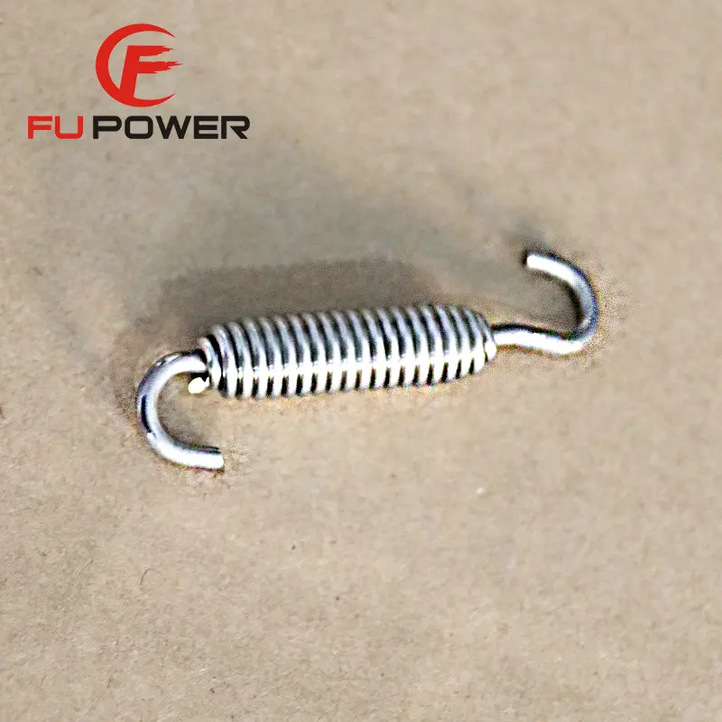 Motorcycle Exhaust Pipe Thick 85mm Stainless Steel Hook Spring Tension Retractor