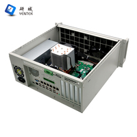 Serveur PC industriel LGA1150 4U ATX avec emplacements PCIe, 6 ports série RS232 DB9, compatible Win10/11, montage en rack, large plage de températures, YENTEK en stock