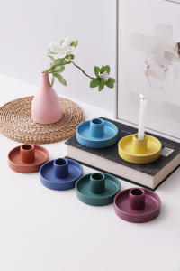 Lámpara de Cerámica para <span class=keywords><strong>Perfume</strong></span>, Difusor de Aceites Esenciales Aromáticos, Soporte para Incienso Santo Palo, Quemador de Incienso Portátil, Blanco Gris, Verano Otoño - Product Image 6