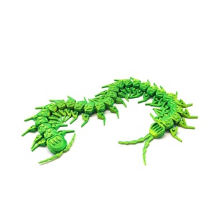 Vente flash : modèle de centipède en plastique imprimé en 3D, articulations mobiles mécaniquement, jouets pour enfants - disponible en gros - Product Image 5