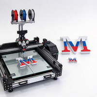 Printer Tanda 3D YD SIGN AS80 3 Warna, Printer Huruf Format Besar 3D untuk Pembuatan Papan Nama Logo LED untuk Periklanan