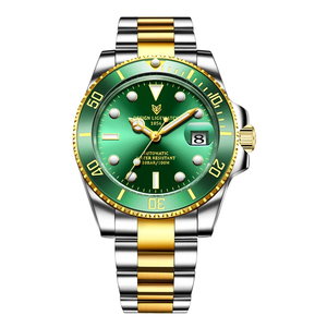 LIGE 6801 Morden Style Nouveauté Haute Qualité Nouvelle Arrivée Bas quantité minimale de commande Étanche Promotionnel Hommes Montre à Quartz Bracelet en Acier Inoxydable - Product Image 4