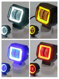 सुपर ब्राइट नई मोटरसाइकिल 3 इंच का डुअल रंग है, जो एपर्पल ड्रिल कार के साथ काम करता है लाइट एंजेल - Product Image 4