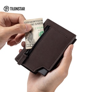 TILONSTAR TVC503 Minimalist Pop up <b>Wallet</b> Credit RFID Blocking Leather Card Holders <b>for</b> <b>Men</b> Gifts - Product Image 3