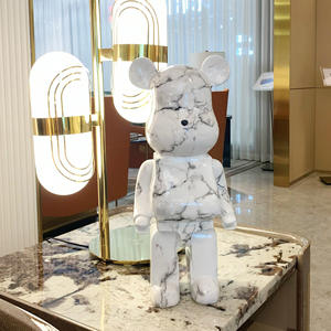 Oso violento decorativo para la entrada, adorno de resina de alta calidad para sala de estar, mueble de TV, mueble para vinos, mueble auxiliar, decoración para el hogar. - Product Image 3