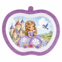 Vaisselle pour enfants en plastique PP 3D de style américain, écologique et personnalisée, pour la rentrée scolaire