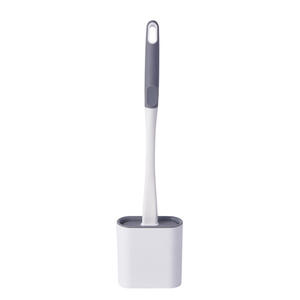 Drop shipping <span class=keywords><strong>brosse</strong></span> de toilette en plastique et support nettoyant en profondeur kit de nettoyage en <span class=keywords><strong>silicone</strong></span> <span class=keywords><strong>brosse</strong></span> de nettoyage de toilette cerise <span class=keywords><strong>brosse</strong></span> de toilette - Product Image 6