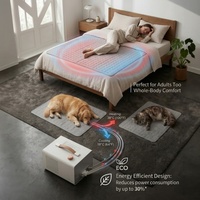 Surmatelas intelligent à contrôle de température 15-50°C, lavable, système de chauffage et de refroidissement électrique pour lit, pour usage commercial et hôtelier, OEM