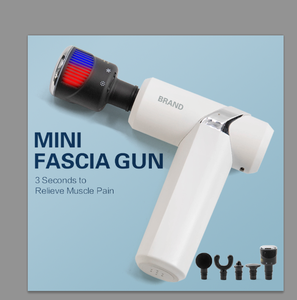 Pistola de masaje frío y calor, masajeador de fascia de tejido profundo muscular, pistola de masaje de percusión inalámbrica - Product Image 3