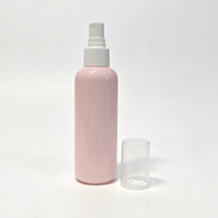 Flacon pulvérisateur PET de 180 ml avec pulvérisateur à fine brume blanche, récipient portable rechargeable pour emballage de cosmétiques, de parfums et de liquides