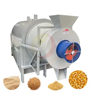 Mechanical Clay Rotary Bone Spent Grain Peanut Coconut Husk Chicken Dung Dry Machine Poultry Waste Dryer For Rice