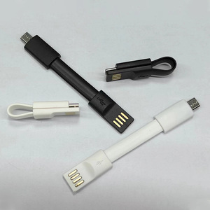 Câble de données Weilin Mini Type-C 9 cm, câble de charge magnétique USB pour appareils Android - Product Image 1