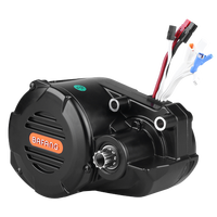 Rangka Sepeda Listrik Serat Karbon Dengfu E22 E23 untuk Motor Mid Drive 48V 52V 1000W 1500W Konversi M620 G510 M630 Baterai 17.5Ah