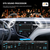Dasaita pemutar DVD mobil Stereo, Radio mobil Android layar pemutar DVD mobil untuk Toyota 8th Gen Camry 20182019
