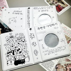 Álbum de Fotos Portátil Mini de PVC Estilo Coreano con Diseño de Dibujos Animados, para 36 Fotos de Ídolos, con Bolsillos para Tarjetas de Identificación, MOQ Pequeño - Product Image 3