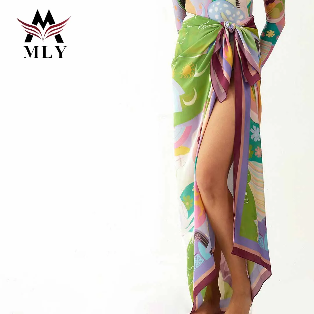 Customized Summer Beach Wear Adults Luxury Cover Up Sarong Wrap Swimwear Manufacturers