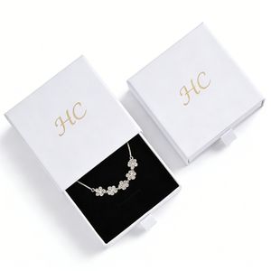 Caja de Lujo para Pulseras, Diseño Minimalista, Caja Rígida con Cajón para Almacenamiento de Joyas, Bandeja de Terciopelo, Laminado Mate, Logotipo Personalizado, Venta al por Mayor - Product Image 4