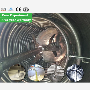 Chemical <b>Mixing</b> Heated Stirred Reactors Sus316l Stainless Steel <b>Mixing</b> Tank - Product Image 3