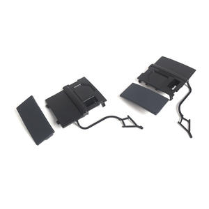 CZPINCHEN Cache-plaque de protection de remorque pour Volkswagen Touareg 2016-2018, pare-chocs avant, matériau ABS, ensemble gauche et droit - Product Image 1