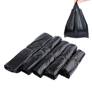 Wholesale <strong>Black</strong> Material Vest <strong>Bag</strong> Durable Shopping Plastic T-Shirt <strong>Bag</strong> with Cheap Price for Supermarkets Packaging <strong>Bags</strong> Handbags - Product Image 4