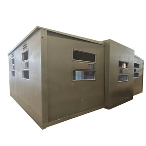 Maison conteneur en matériau épaissi, anti-rouille, installation rapide, caserne de sécurité, design industriel - Product Image 4