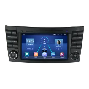 7 ''2 DIN Android รถเครื่องเล่นดีวีดีสำหรับ Mercedes Benz E-Class W211 E200 E220 E300 E350 E240 E270 E280 CLS CLASS W219รถสเตอริโอ