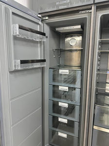 New 528L Shandong Built-in Integrated Side-by-Side <b>Fridge</b> Freezer Frost-Free Plastic Energy Efficient Hotel Household Single Col - Product Image 4