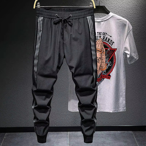 Ultimi Modelli di <span class=keywords><strong>Pantaloni</strong></span> Cargo Sportivi Casual <span class=keywords><strong>con</strong></span> Grandi Tasche, <span class=keywords><strong>Pantaloni</strong></span> da Lavoro in Cotone e Poliestere per <span class=keywords><strong>Uomo</strong></span> - Product Image 3