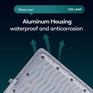 AKKOSTAR 100W AC185-265V 110 Lm/w RA 80 PF 0.5 IP 65 Fundición de Aluminio 6500K Ángulo de Iluminación 90 °   Reflector Impermeable - Product Image 4
