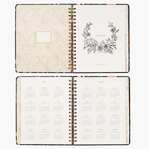 Cuaderno personalizado con estampado Floral, <span class=keywords><strong>Agenda</strong></span> semanal y <span class=keywords><strong>mensual</strong></span>, <span class=keywords><strong>2023</strong></span> - Product Image 2