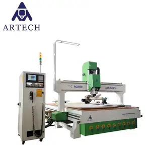 Factory Supplier High Quality Woodworking Engraving Cutting Machine Wooden Doors Furniture Manufacturing