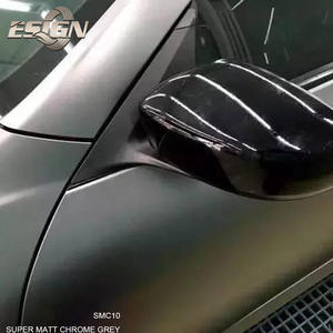 Accesorios para automóviles de cuerpo completo ICE FILM, película para envolver automóviles de PVC gris mate, protección Exterior resistente a la intemperie y a los rayos UV - Product Image 2