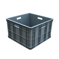 Caisse de transport en PP empilable et recyclable pour fruits et légumes, stockage écologique