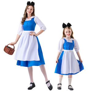 Robe de princesse <span class=keywords><strong>Alice</strong></span> Loli Lolita, costume de demoiselle d'honneur de ferme pour filles, pour Halloween, spectacles, films, costumes de télévision - Product Image 2