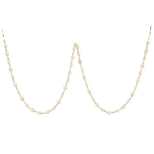 Handgefertigte Holzperlen-Girlande im Landhausstil, Maßgefertigte Natürliche Holzperlen-Ornamente - Product Image 5