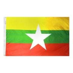 Stock Left 500pcs Hot Selling <strong>Custom</strong> 2022 3x5ft Myanmar <strong>Flag</strong> Small <strong>String</strong> <strong>Flag</strong> Manufacturers Different National Colorful <strong>Flags</strong> - Product Image 4