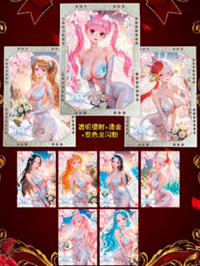 2025 Songjian One Pieced Diamond Series Personnages populaires Boa Hancock Nami Cartes de déesse Cartes à jouer à collectionner pour les Fans - Product Image 2