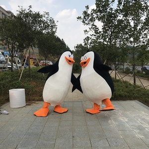 Efun ชุดมาสคอตเพนกวินมาดากัสการ์, เครื่องแต่งกายคอสเพลย์รูปสัตว์การ์ตูนเครื่องแต่งกายเทศกาลฮาโลวีนงานเทศกาลปรับแต่งได้อย่างมืออาชีพ - Product Image 5