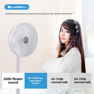 <span class=keywords><strong>Smartmi</strong></span> Ventilateur de Circulation d'Air Sans Fil Silencieux Plancher Debout Bureau Bureau Ventilateur Électrique 7 Vitesses Timing 20H Rechargeable Air Coole - Product Image 3