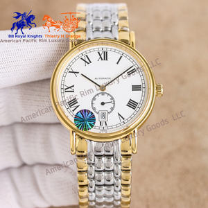 Montre à quartz de luxe pour homme Longnes 2025 avec bracelet en cuir, cadran créatif simple, étanche 50M, boîtier en acier inoxydable 316L - Product Image 1