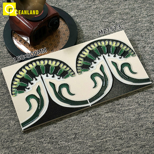 200*400mm mô hình động vật nghệ thuật Retro zellige gốm men gạch gạch cho trong nhà tường nhà vệ sinh ban công vòng eo - Product Image 4