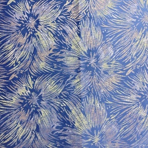 Venta al por mayor de tela de cortina de terciopelo bronceado de poliéster de moda diseño floral colorido para trajes de punto para el hogar - Product Image 5