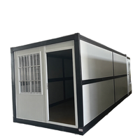 Maison conteneur pliable en acier préfabriqué ZXH Mobile, conteneur d'expédition de 20 pieds, utilisation pour bureau