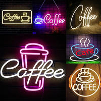 Enseigne néon LED personnalisée avec logo d'entreprise, panneau acrylique rétroéclairé, étanche IP67, télécommande, décoration murale pour magasin de détail