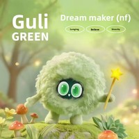 Peluche Inteligente con IA, Relleno de Algodón PP, Hecho en China, 4 Colores, Ojos LED con Expresión de Emociones, Juguete Coleccionable, Regalo