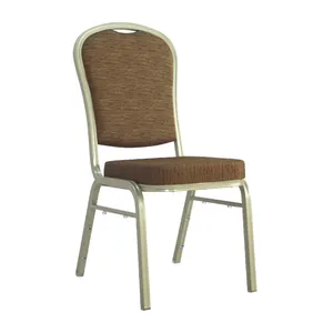 Hot Sale Commercial Aluminum Stacking Chairs Durability Hotel Banquet Chairs For Sale