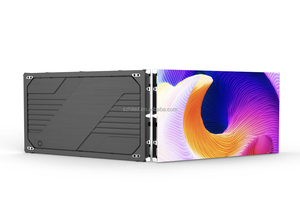 Panel de pantalla LED interior curvado pantalla COB LED doble respaldo P0.7 P0.9 ultra delgado para centro de monitoreo de seguridad - Product Image 4