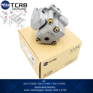 TCRB 工厂发动机零件油泵适用于大众奥迪斯柯达西雅特 Amarok 2.0 TDI 柴油 T5 T6 03L115105F 03L115105D - Product Image 1