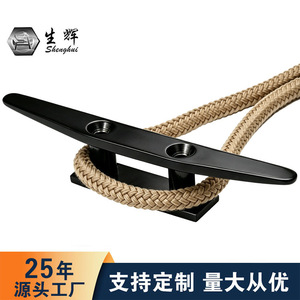 เสากั้นสแตนเลสสตีล 316 สีดำแบบเรียบ อุปกรณ์เรือยอชท์ - Product Image 3