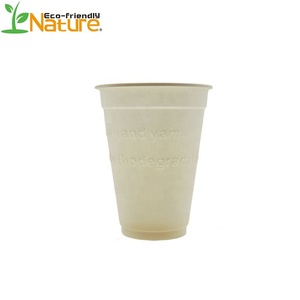 Seguridad compostables desechables almidón <span class=keywords><strong>de</strong></span> <span class=keywords><strong>maíz</strong></span> 100% vasos biodegradables - Product Image 1
